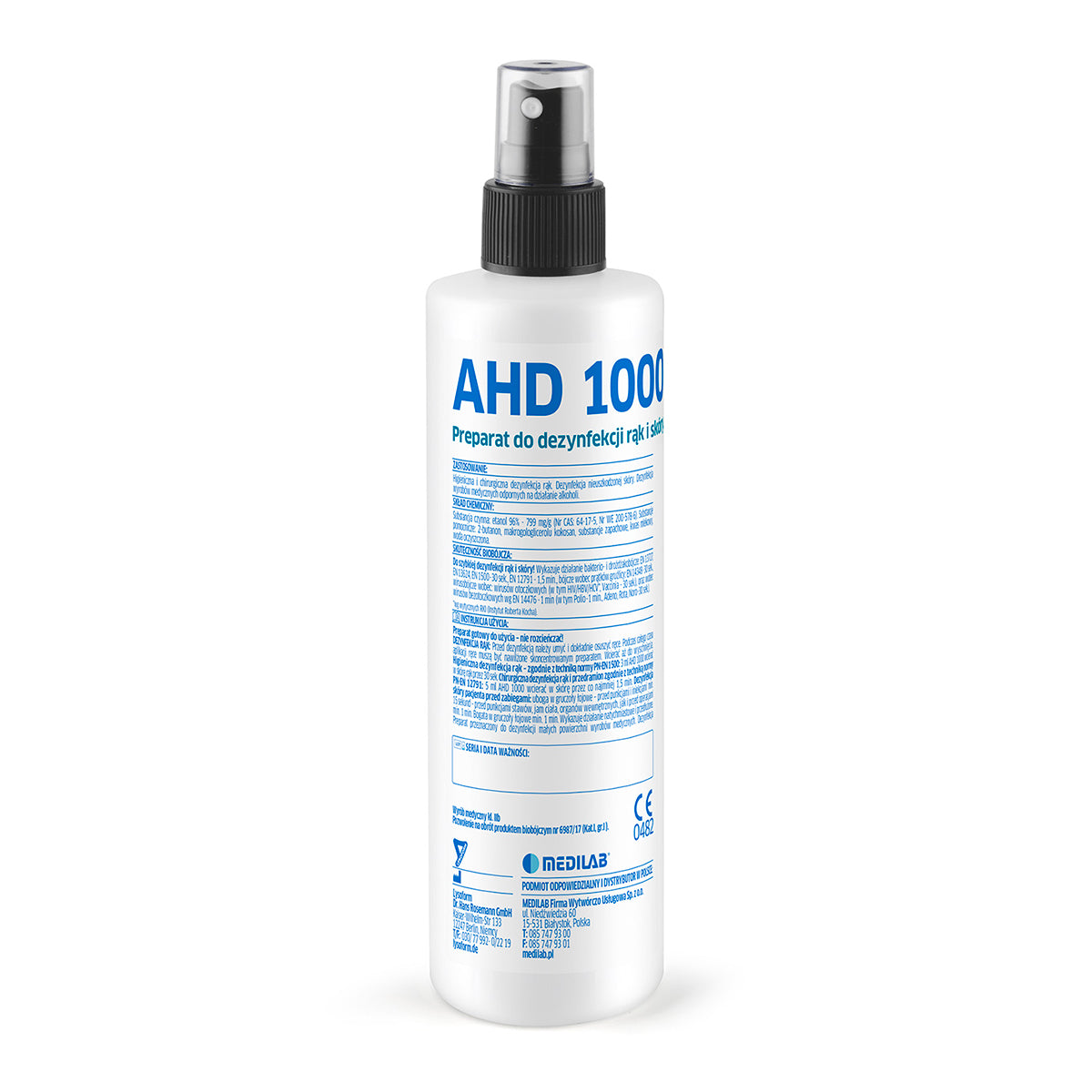AHD 1000 250ml disinfectant liquid