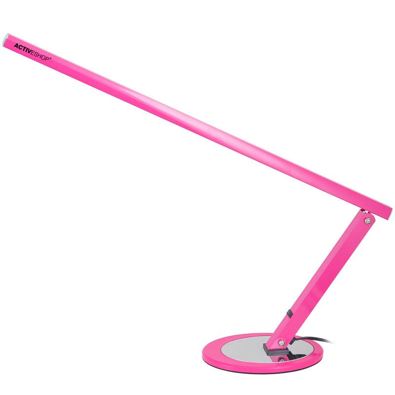 20w slim desk lamp pink