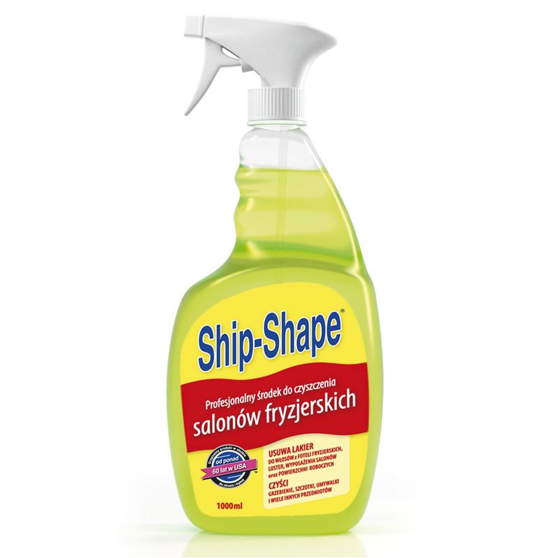Barbicide ship shape spray for removing hairspray and stubborn dirt from all surfaces. 1000ml