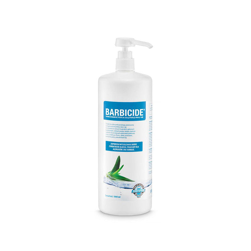 Barbicide hand disinfection for disinfecting hands and skin 1000ml