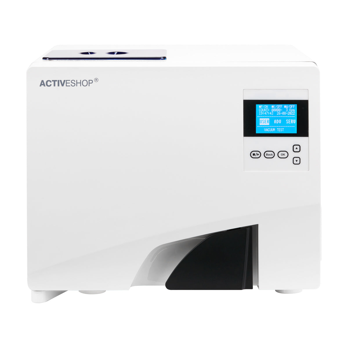 Lafomed autoclave premium line lfss12aa lcd with 12l class b medical printer