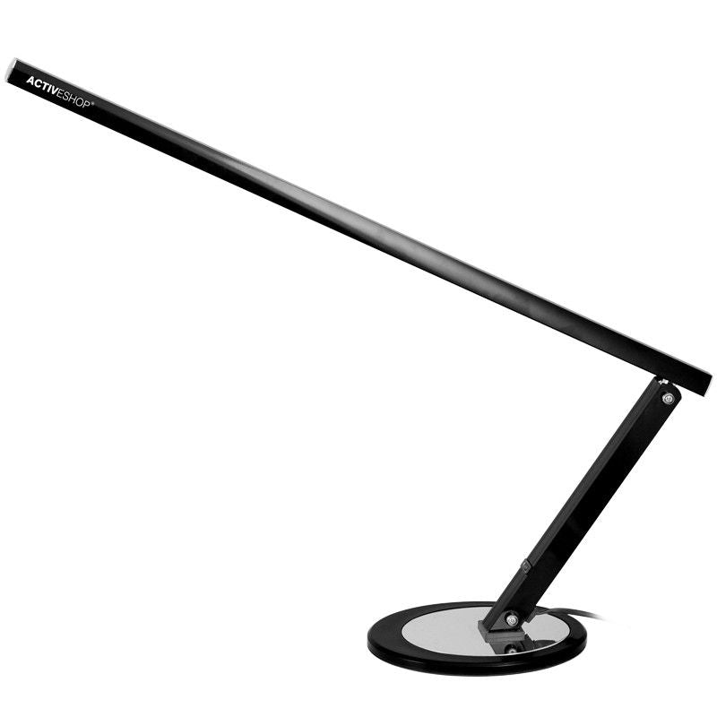 Black slim led desk lamp