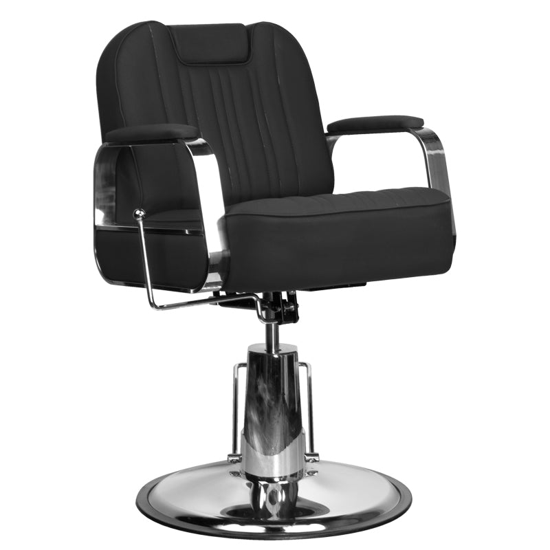 Gabbiano black stern barber chair