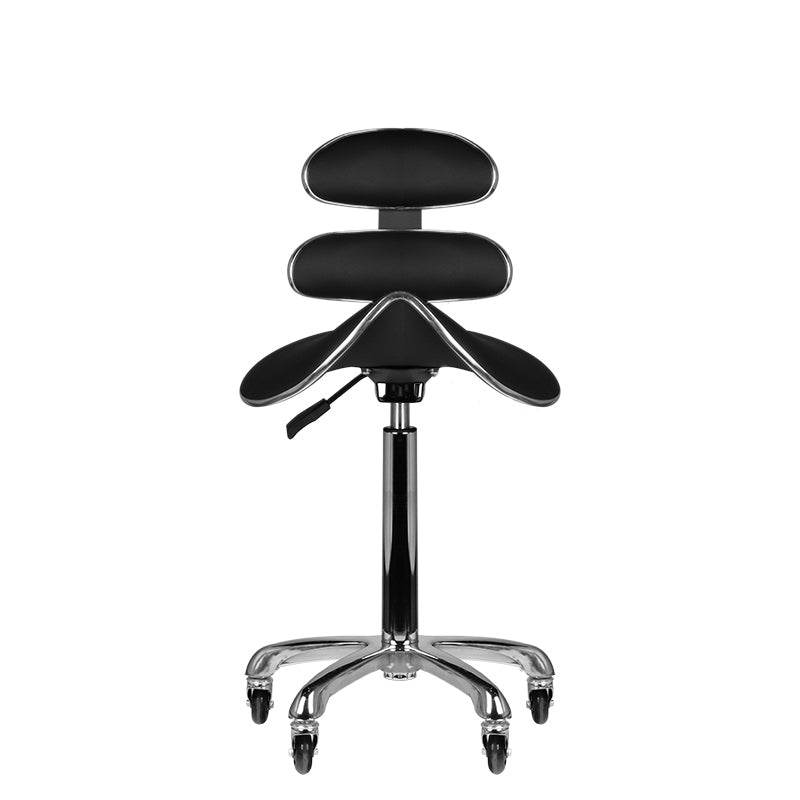 Roll speed am-880 black high cosmetic stool