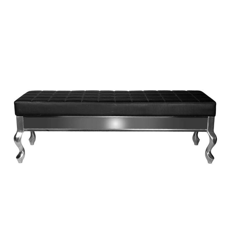 Gabbiano sofa for waiting room f011 black