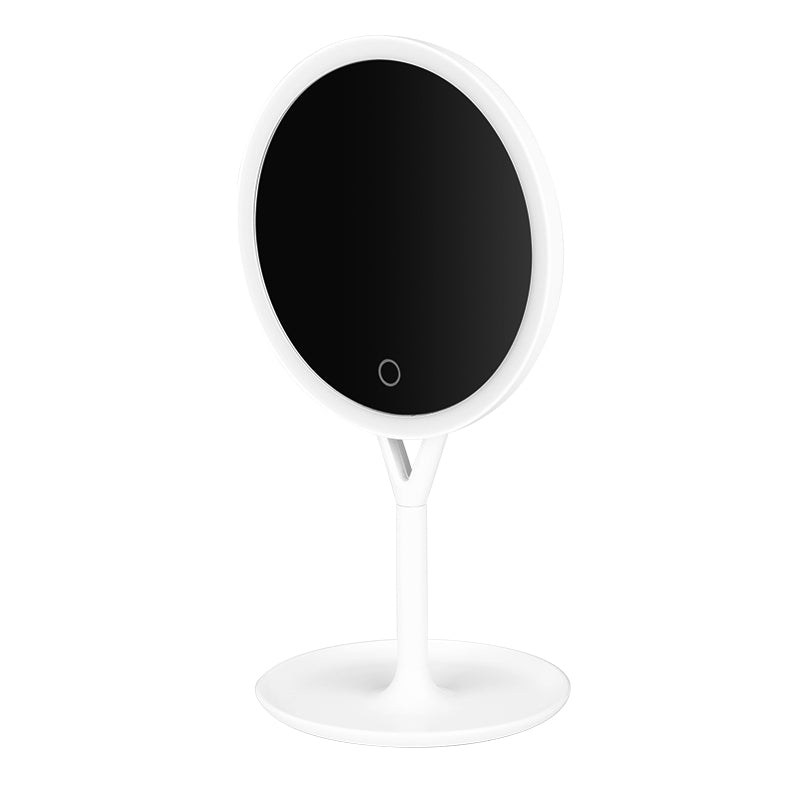 Make-up round mirror mc88 with a rechargeable battery
