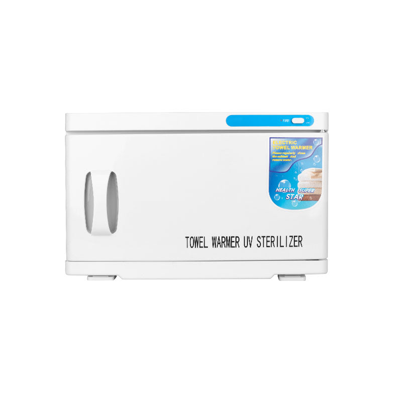Towel warmer with uv-c 16l sterilizer white