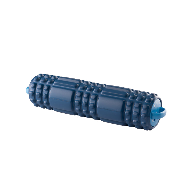 Vibrant blue exercise roller