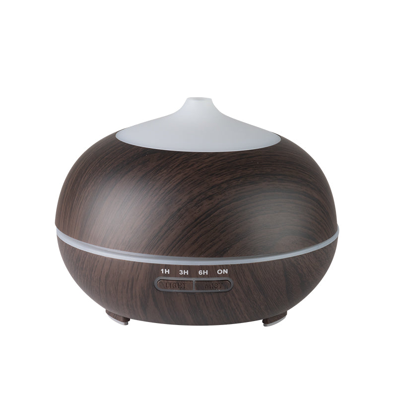 Aroma diffuser air humidifier spa 06 dark wood 400ml + timer