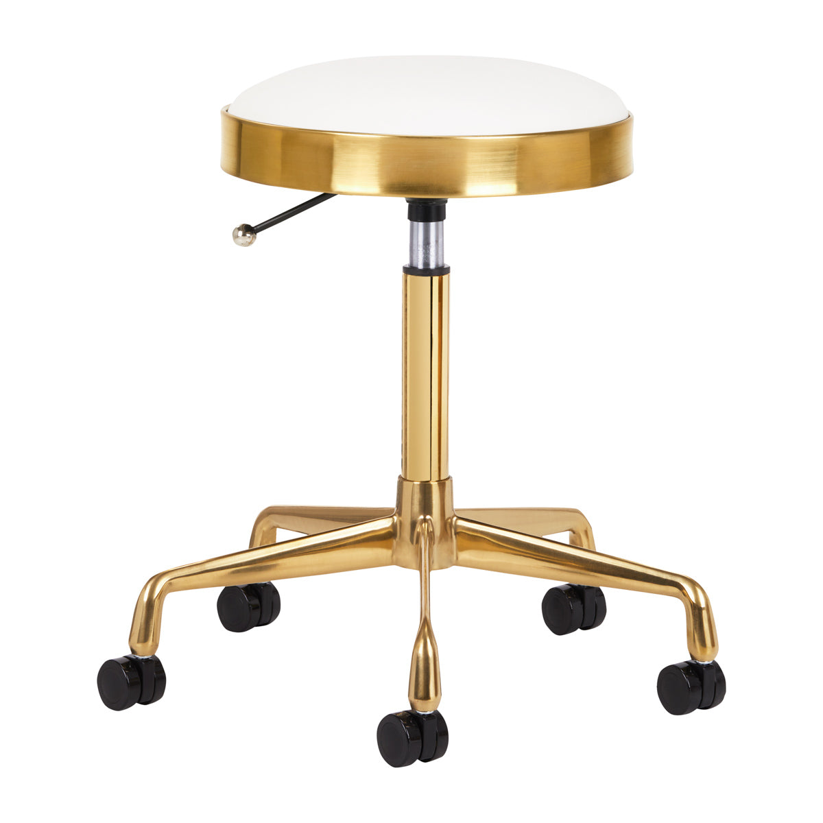 COSMETIC STOOL H7 GOLDEN WHITE