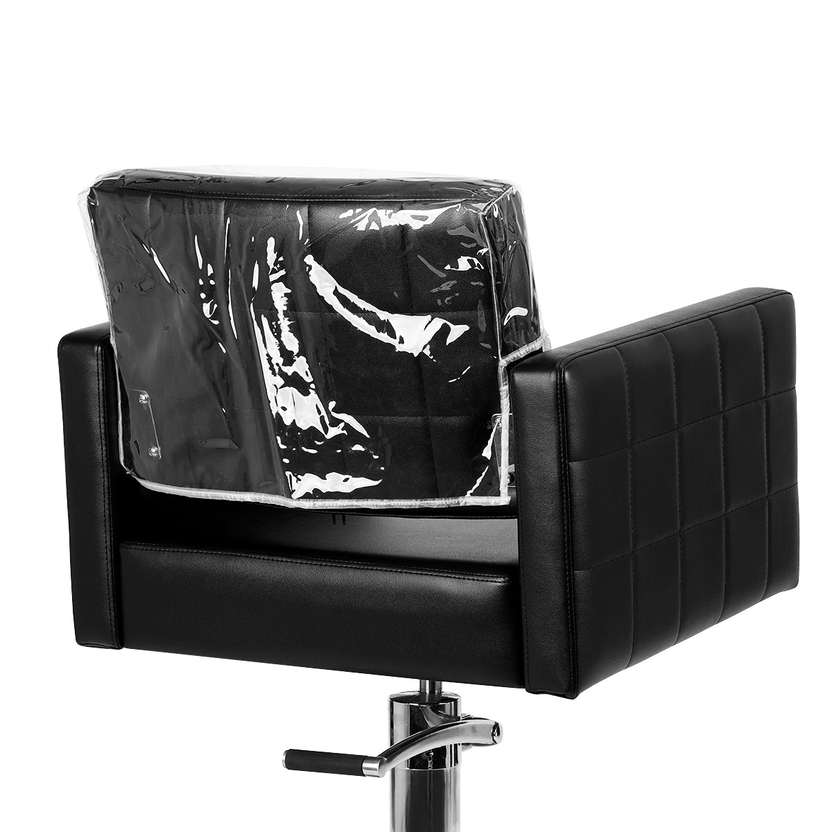 Foil backrest cover for hairdressing chair