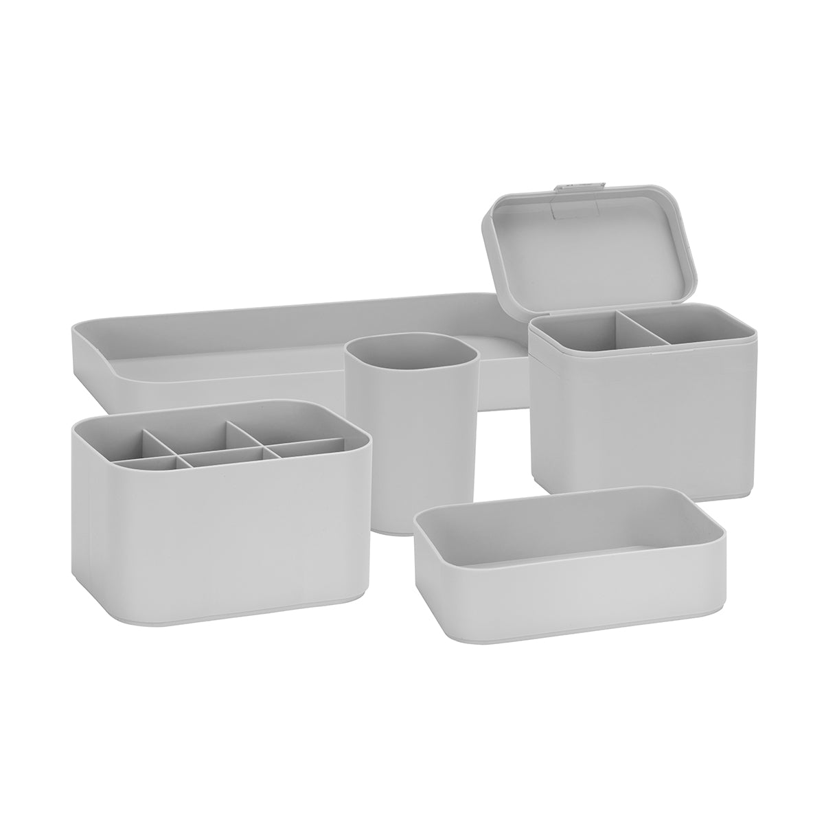 SET OF STORAGE CONTAINERS