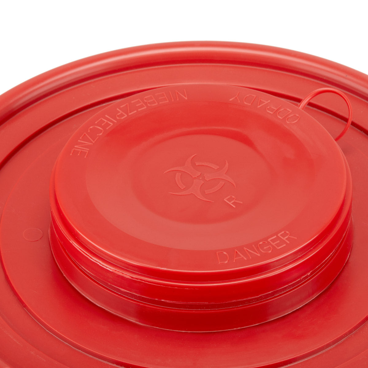 5 L RED MEDICAL WASTE CONTAINER