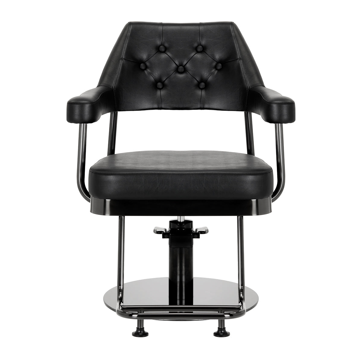 Gabbiano hairdressing chair Granda black
