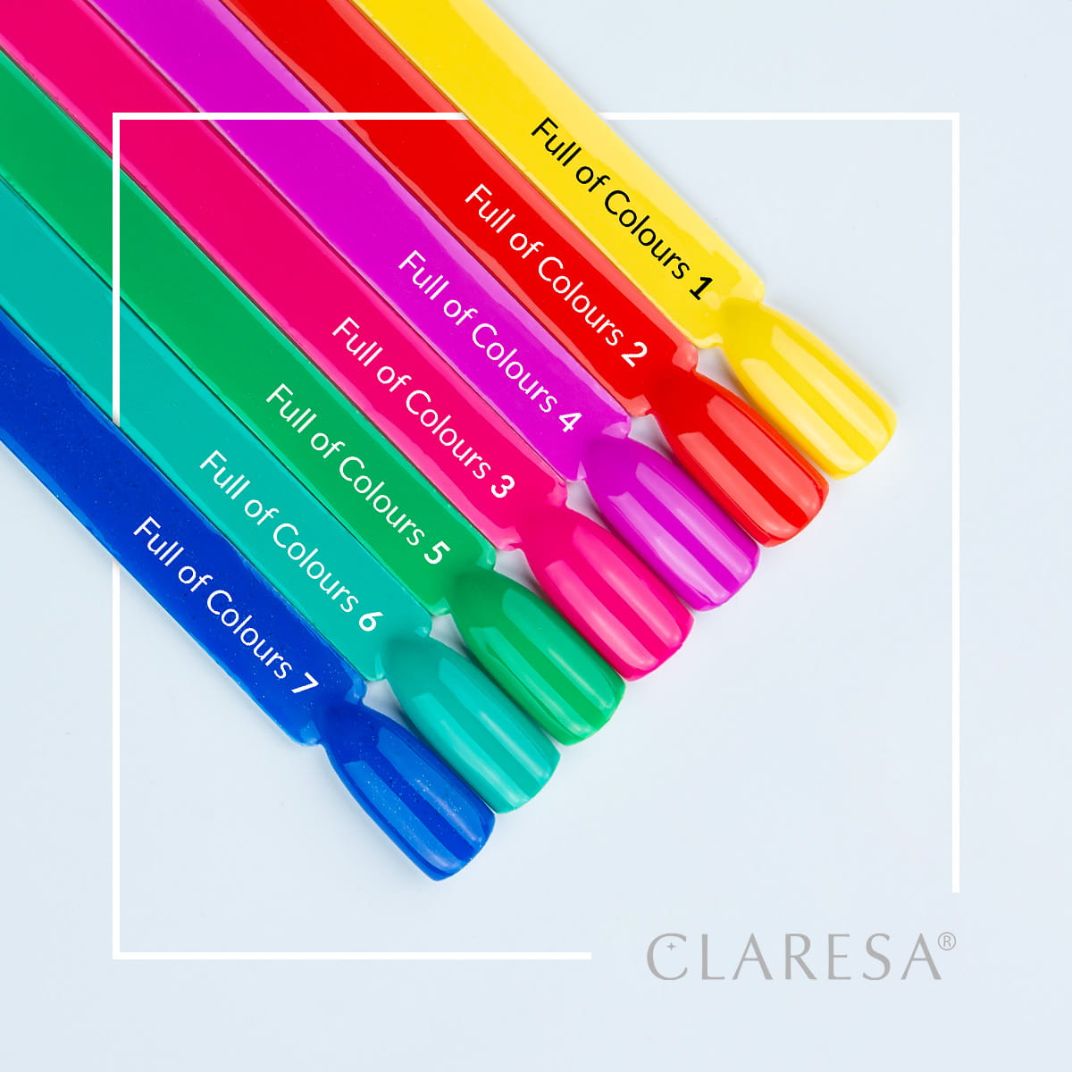 CLARESA Full of colours Hybrid Polish 4 -5g