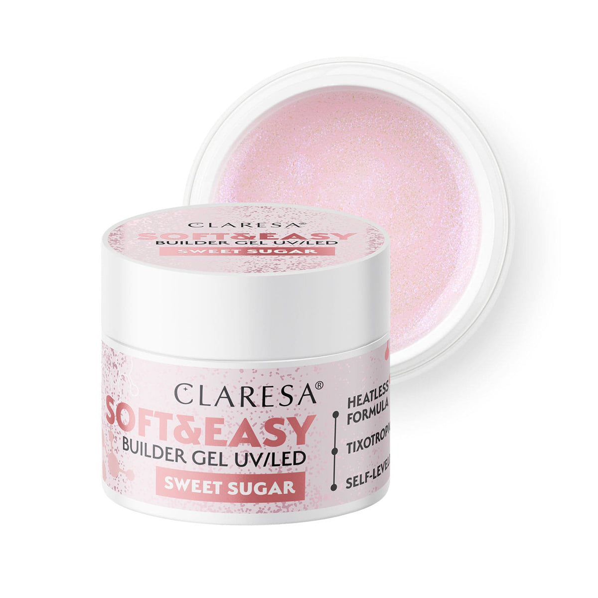 Claresa Soft&Easy gel builder sweet sugar 90g