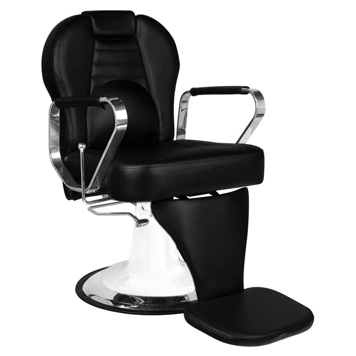 Gabbiano barber chair Tiziano W black