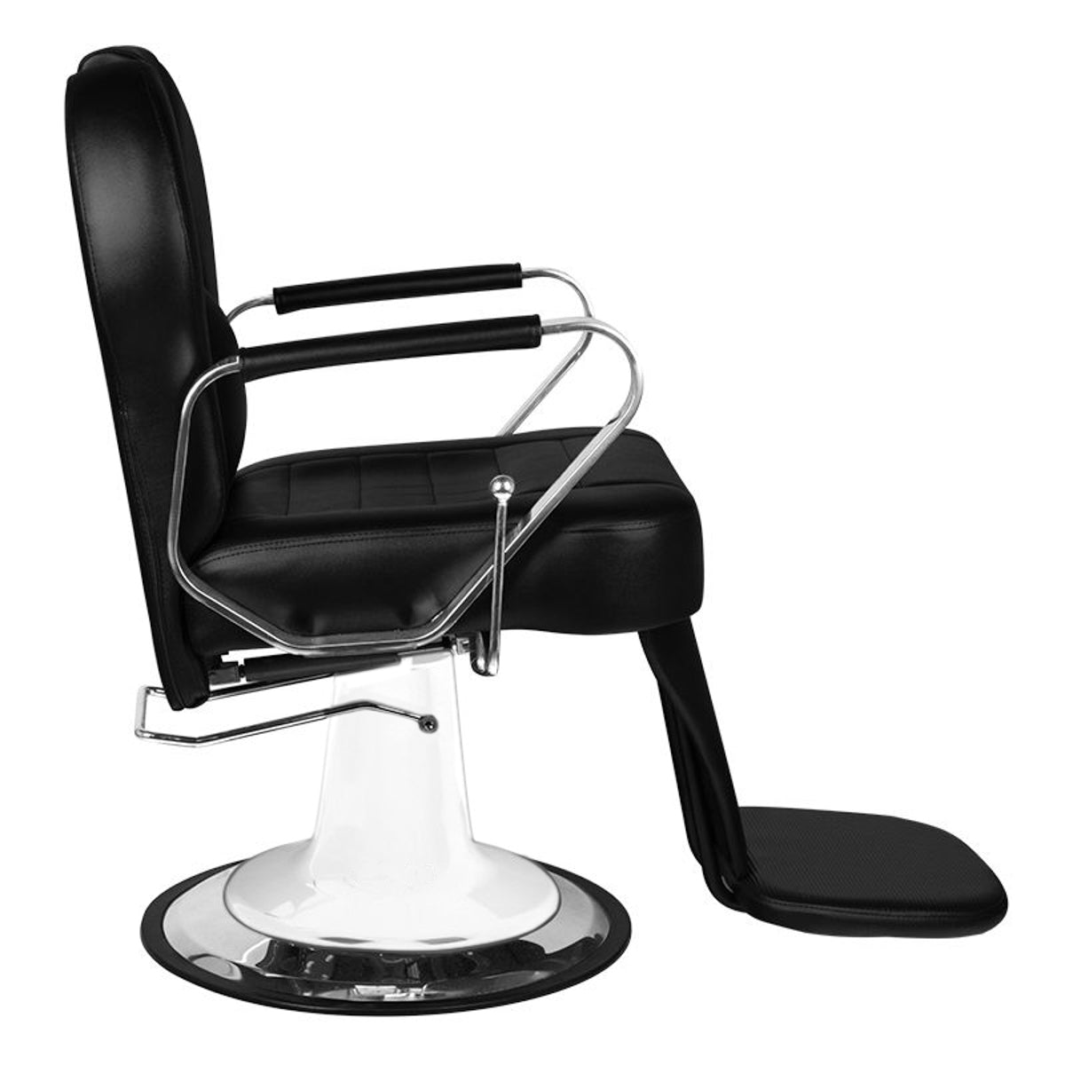 Gabbiano barber chair Tiziano W black