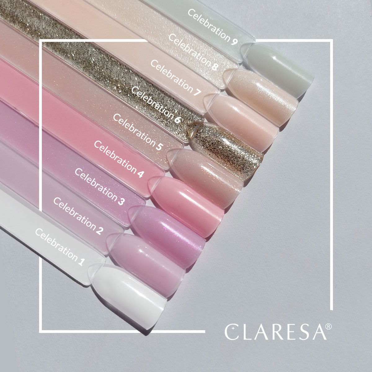 CLARESA Hybrid nail polish CELEBRATION 9 -5g