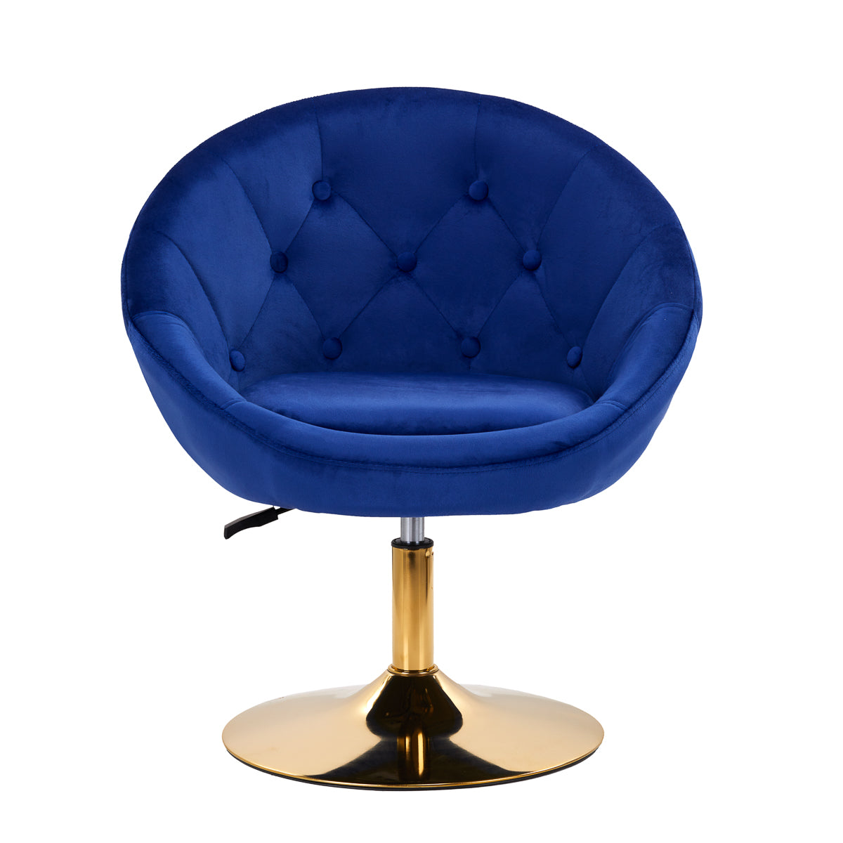 4Rico swivel chair QS-BL12G navy blue