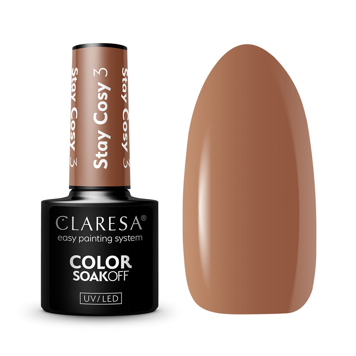 Claresa hybrid polish Stay Cosy 3 -5g