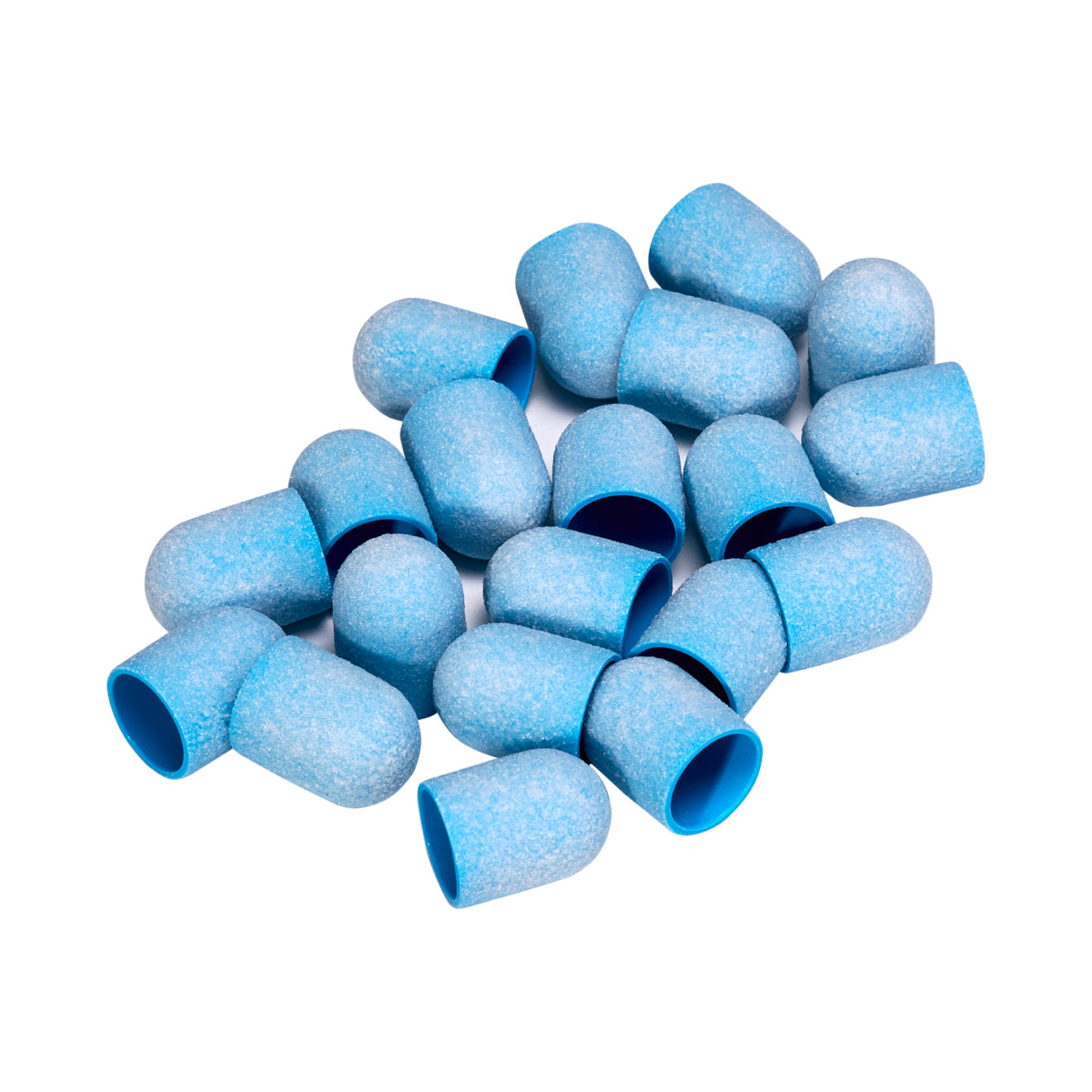 Exo blue med abrasive cap 13mm / 150 20pcs Hard Cap