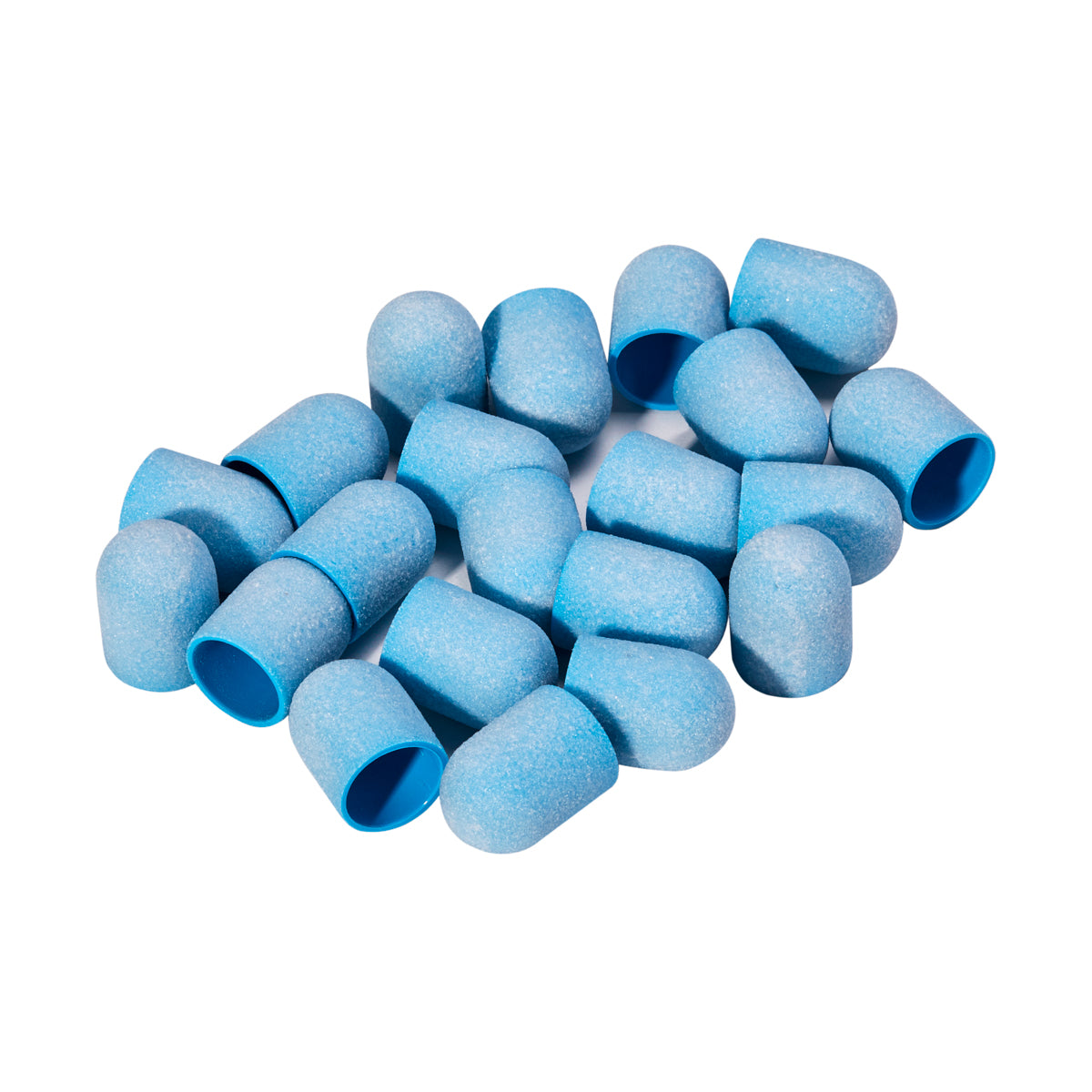 Exo blue med abrasive cap 13mm /220 20pcs Hard Cap