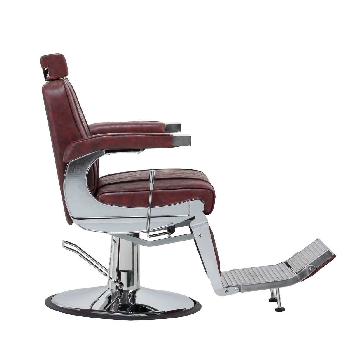 Hair System barber chair BM88066 burgundy