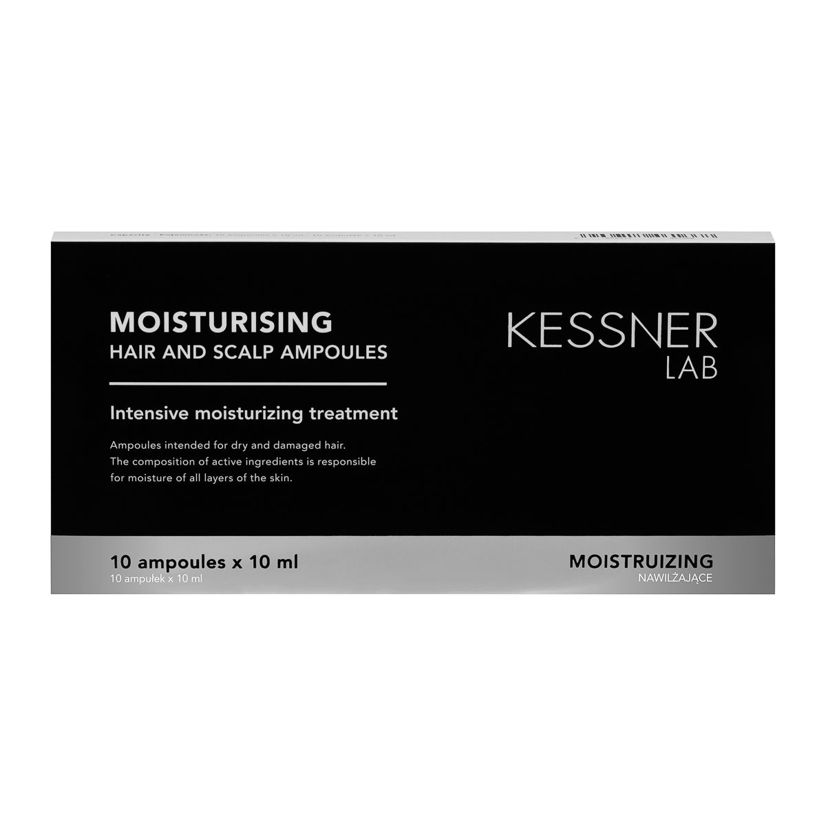 KESSNER LAB Moisturising Ampullen für Kopfhaut und Haare 10 x 10 ml