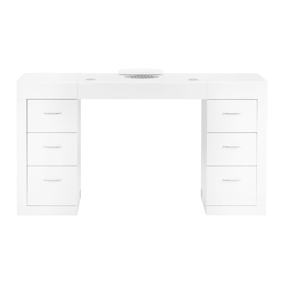 Cosmetic desk 324 with cassette dust absorber white