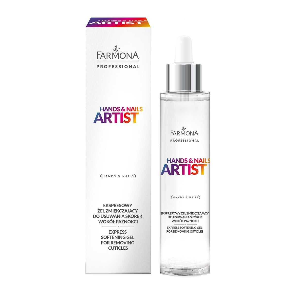 Farmona hands & nails artist express softening gel for removing cuticles around nails 50ml
