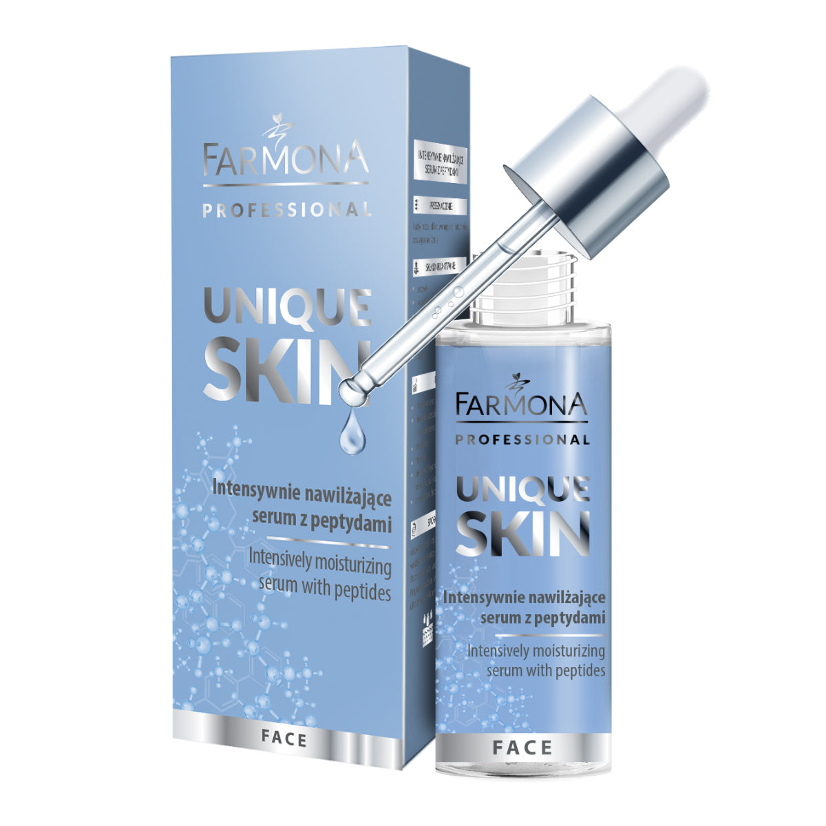 Farmona UNIQUE SKIN Intensive Moisturizing Serum with Peptides 30 ml