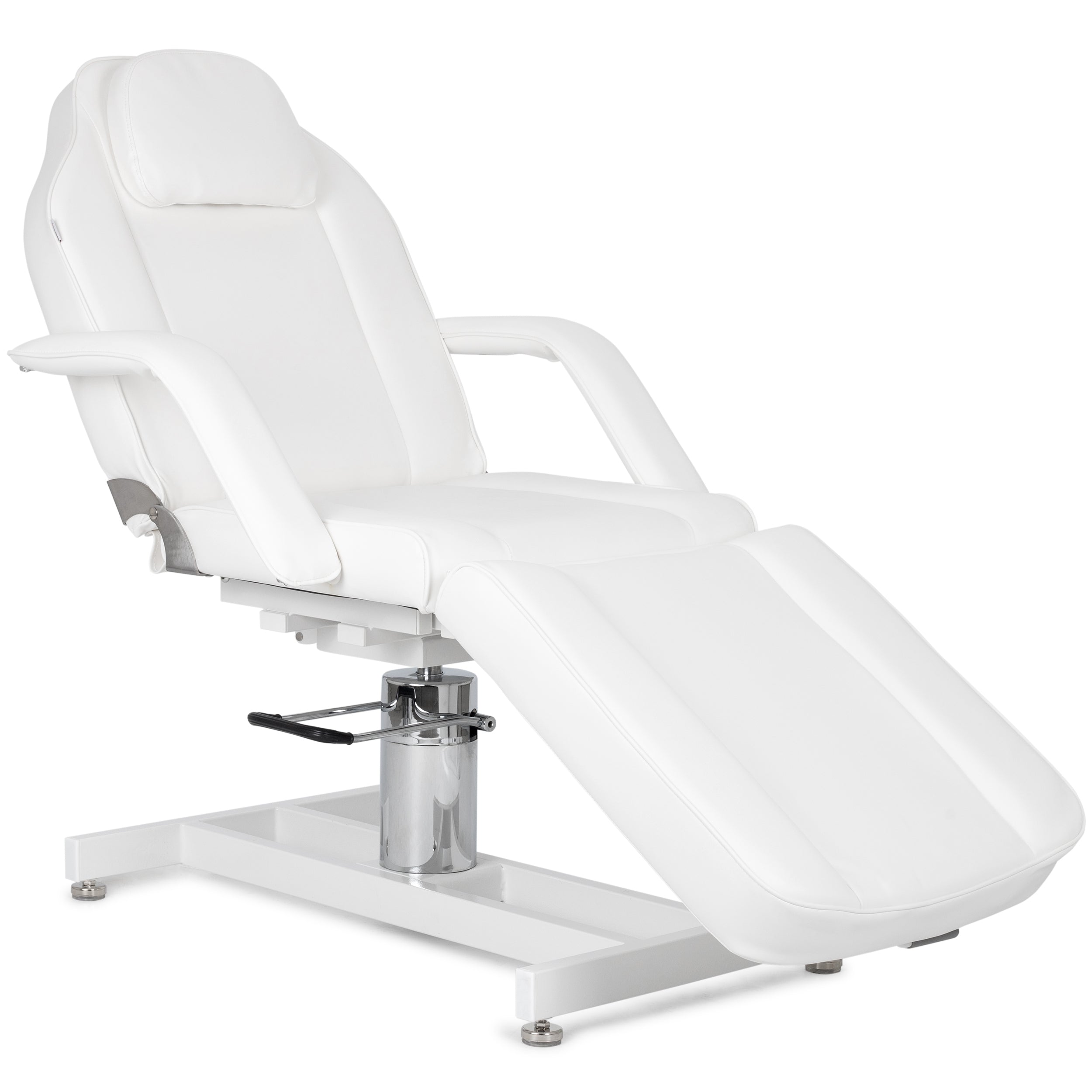 Theo Bianco beauty chair – pneumatic & hydraulic adjustment, white