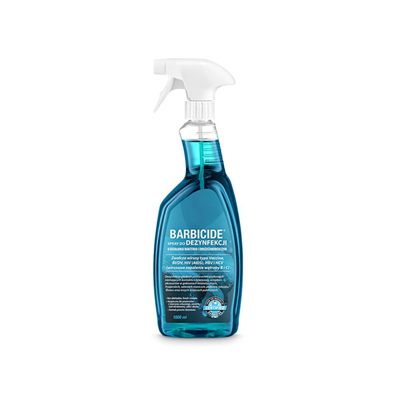 Spray barbiciel pour la désinfection de toutes les surfaces 1000 ml parfumé