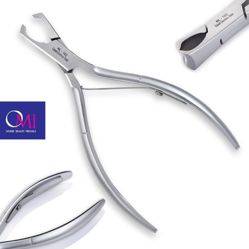 Pinces à ongles Omi pro-line clamps nl-103 à joint plat