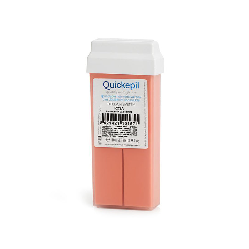 Rouleau de cire dépilatoire Quickepil rosée 110g