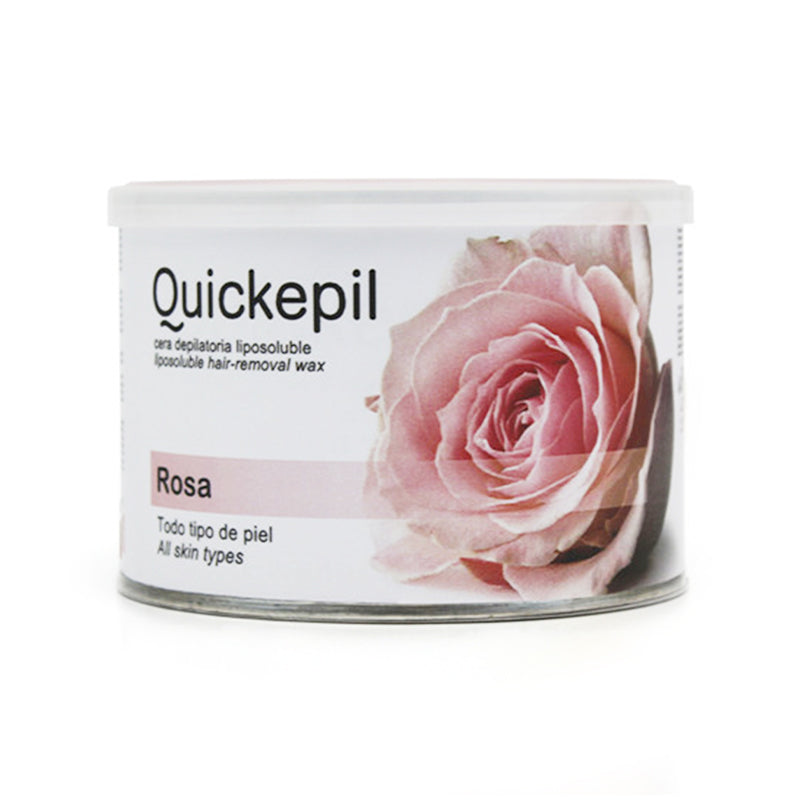 Boîte de cire dépilatoire Quickepil, rose 400 ml