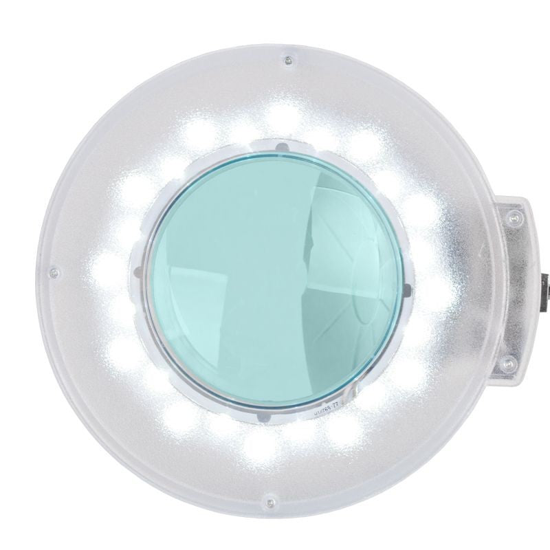 Lampe loupe LED S5 + trépied LED intensité lumineuse reg.