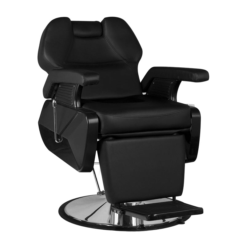 Système de cheveux new york chaise de barbier noir