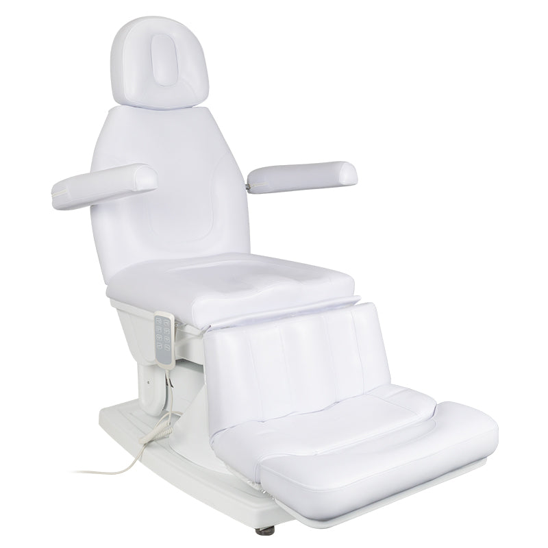 Chaise cosmétique électro-sol kate 4 strong. blanc