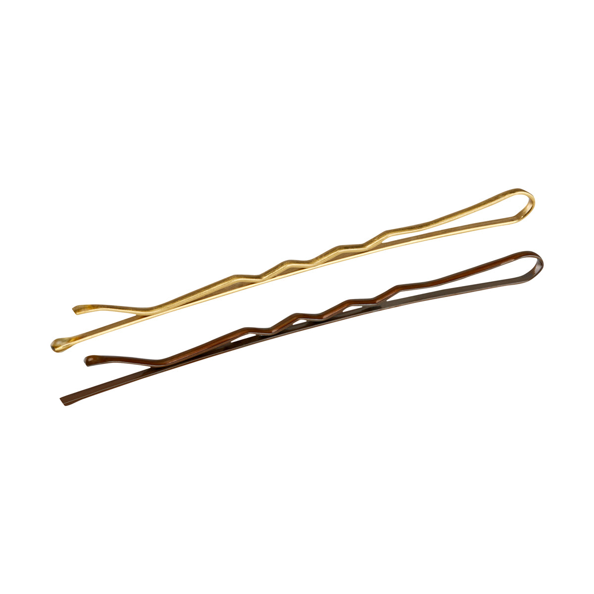 Épingles de coiffure pour cheveux E-64 50 PCS 6 CM mélange brun doré