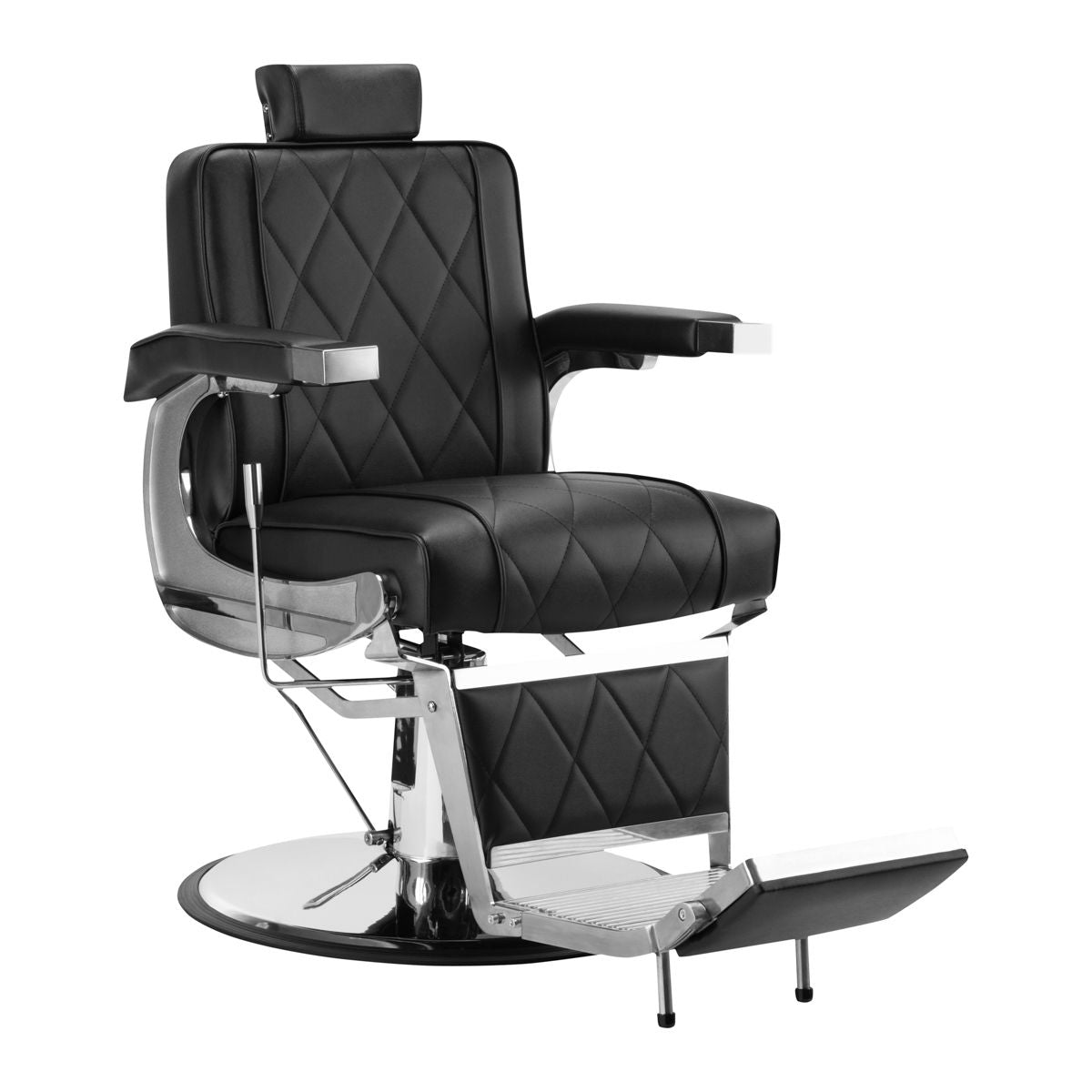 Chaise de barbier HAIR SYSTEM BM88066 noir