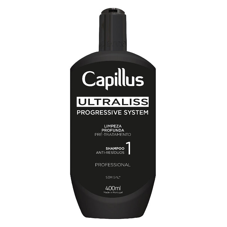 Capillus Ultraliss Nanoplastic, shampooing nettoyant, étape 1, 400 ml