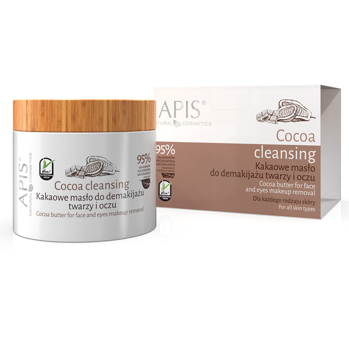 Apis cocoa butter for face and eye make-up removal 40 g