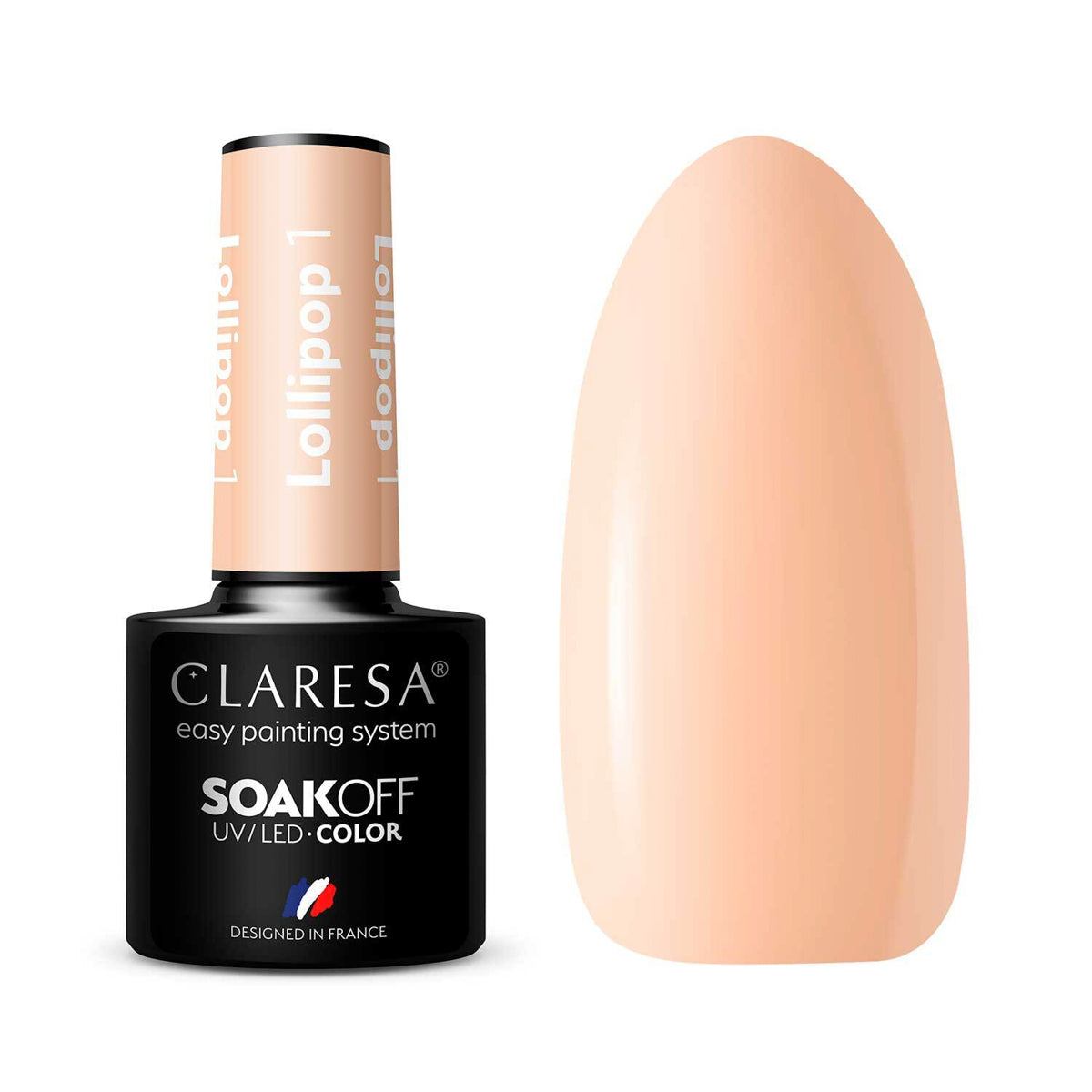 CLARESA Vernis à ongles hybride LOLLIPOP 1 -5g