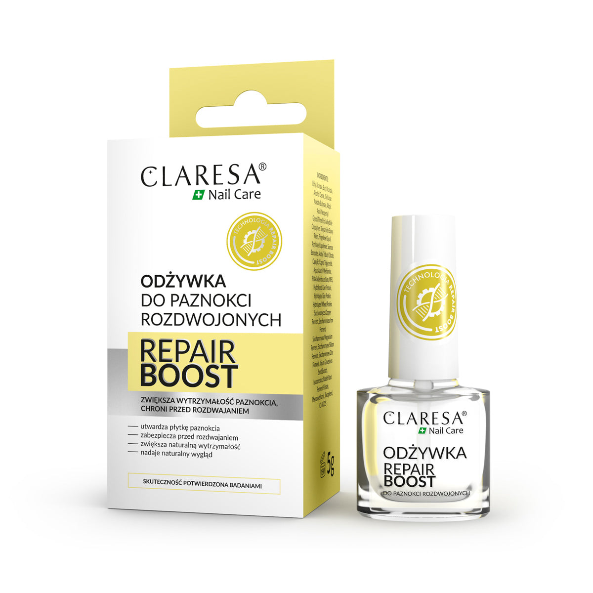 Conditionneur pour ongles CLARESA Repair Boost 5 g