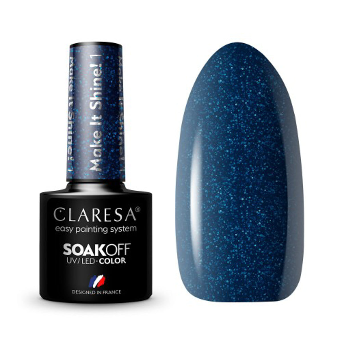 CLARESA Vernis à ongles hybride Make It Shine ! 1 - 5 g