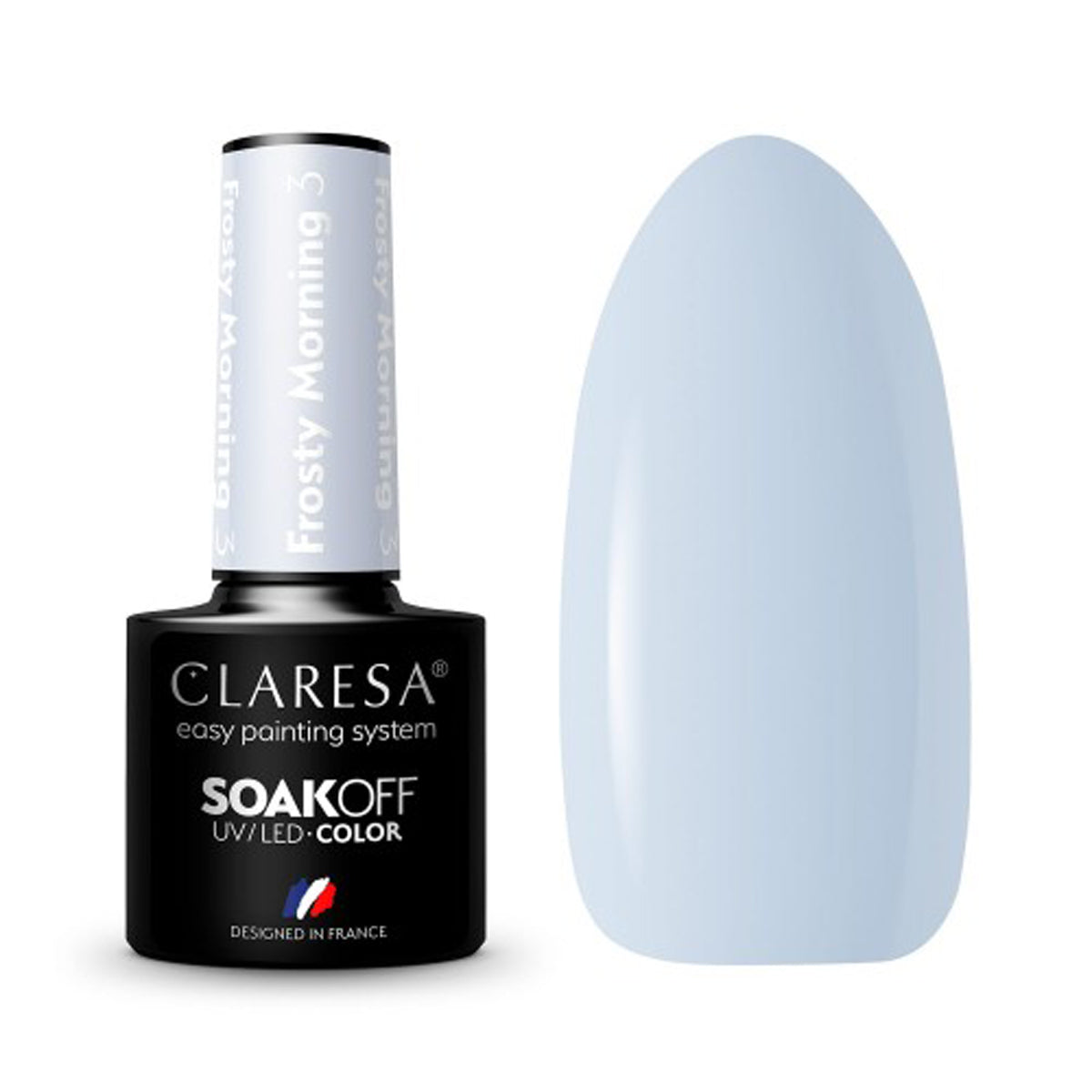 CLARESA Hybrid nail polish Frosty Morning 3 -5g