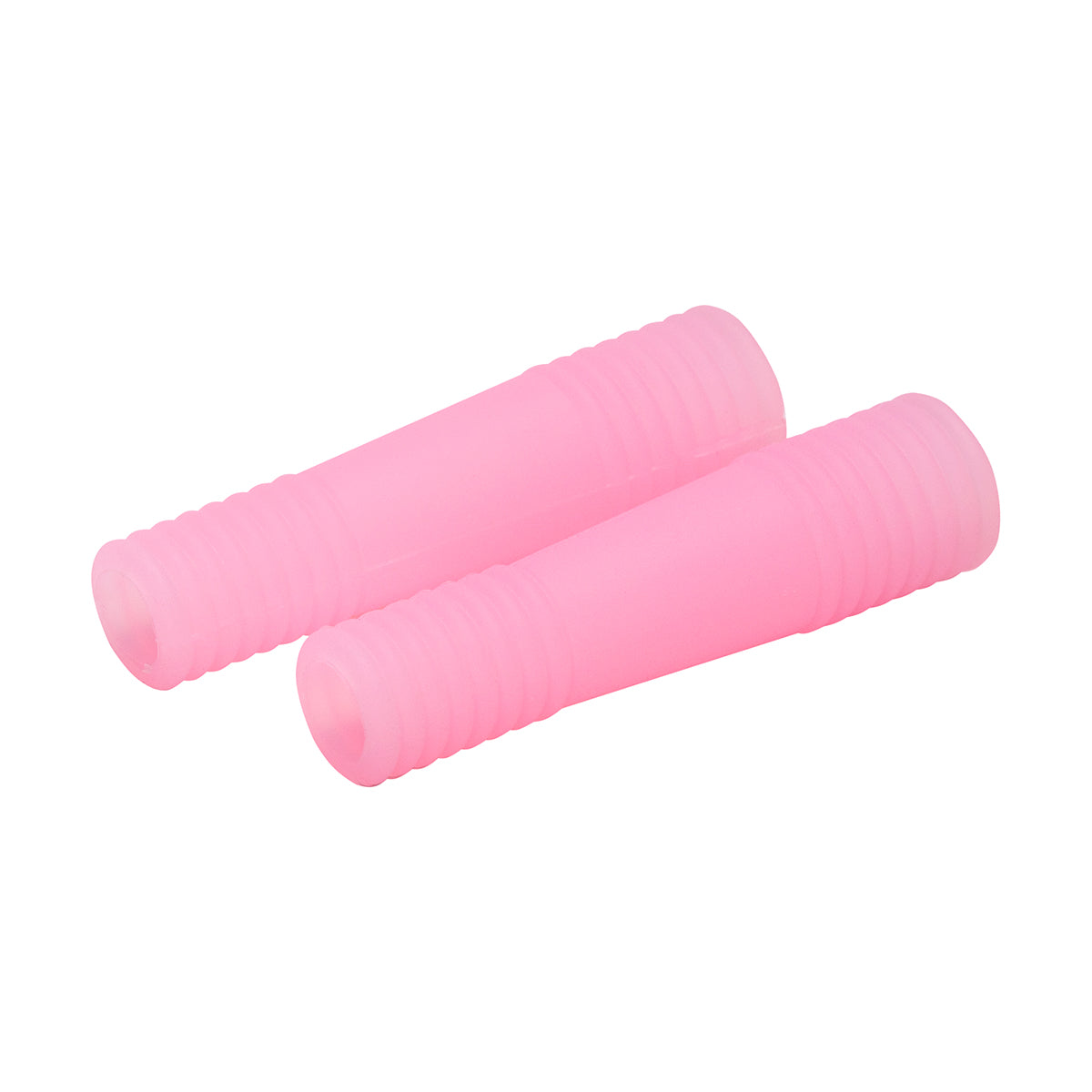 Pince à cuticules avec couverture en silicone rose