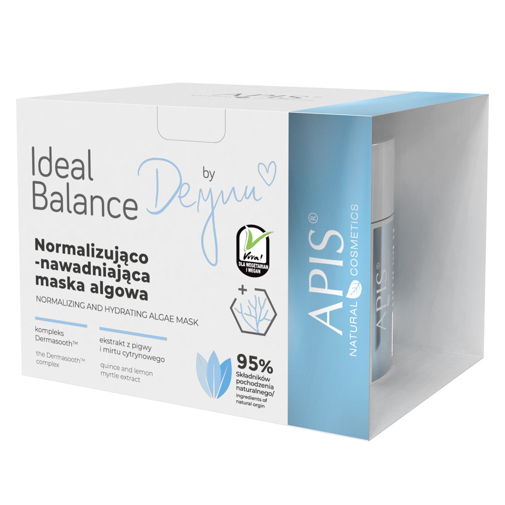APIS Ideal Balance By Deynn, Normalisant and hydrating masque aux algues 100 g